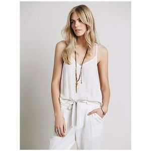 Free People Intimately Lace And Petals Cami